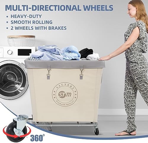 STORAGE MANIAC Commercial Laundry Hamper - Image 4