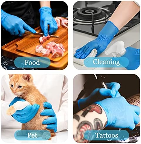 PROMEDIX P Nitrile Disposable Gloves, 4mil-100 Count, Gloves Disposable Latex - Image 5