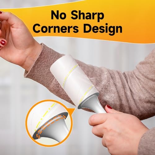 Extra Sticky Lint Roller for Pet Hair, 800 Sheets, 4 Handles - Image 5