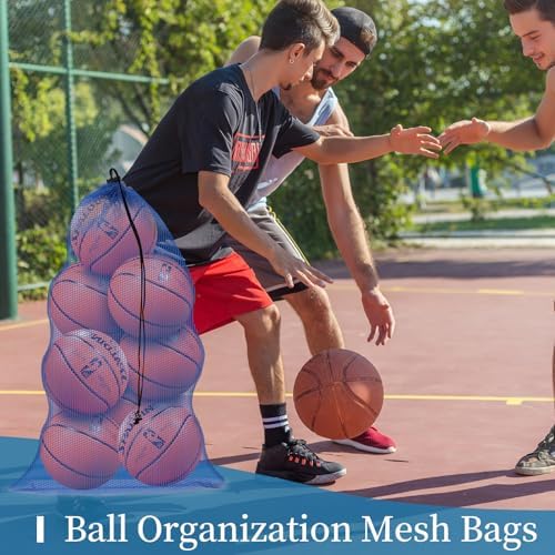 6 Pack Mesh Bag Drawstring for Storage, 23 x 35 Inch Net Bags - Image 6