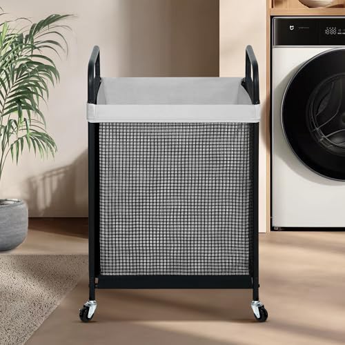 STO STO Laundry Hamper, 90L Rolling Laundry Sorter Cart - Image 2