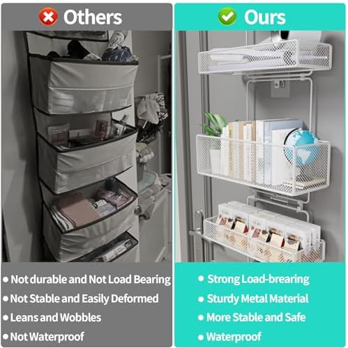 HapiRm Over Door Organizer Storage - Image 5