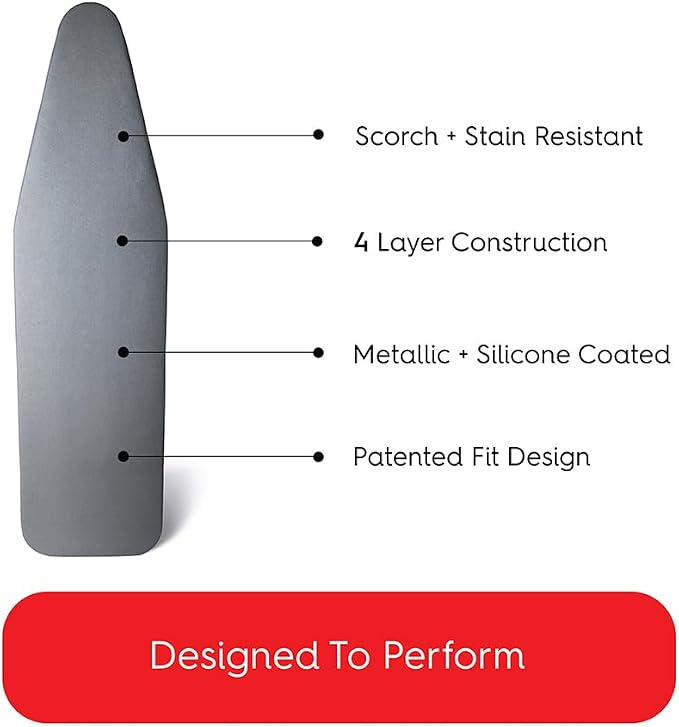 TIVIT Ironing Board Cover for Handi-Press Iron-A-Way Wall Mounted Ironing - Image 8
