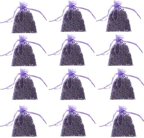 12 pcs Lavender Sachet Bags Home Natural Away by Unknown
