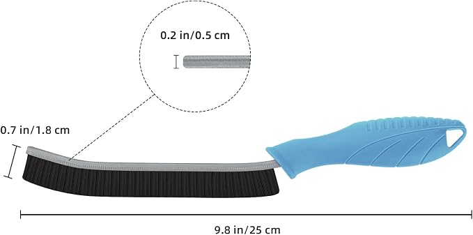 FOOGWEE Hard Bristle Crevice Cleaning Brush - Image 7