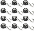 Rare Earth Strong Magnetic Hooks, Waterproof Rubber Coated Magnetic Hooks by DUGUJIUJIAN