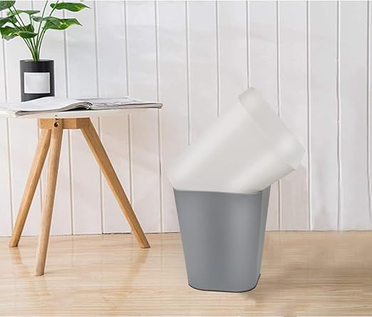 1.6 Gallon Small Trash Can Wastebasket - Image 6