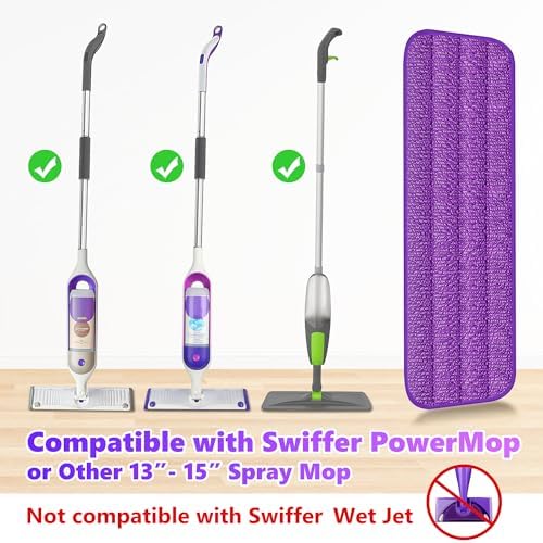 3 Pack Reusable Mop Pads Compatible - Image 2