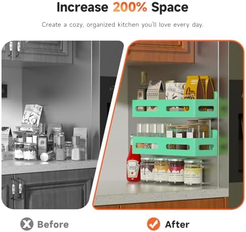 Sevenblue 4-Pack Magnetic Spice Rack - Image 3