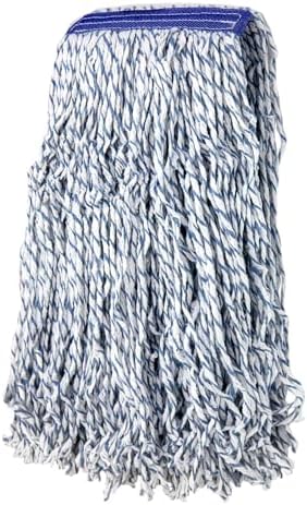 Kleen Handler Cut End Finish Mop Head Replacement, Universal Headband by BisonLife