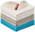 Nialnant 6 Pack Kitchen Towels, 100% Cotton Waffle Weave, 12x12 Inches by Nialnant