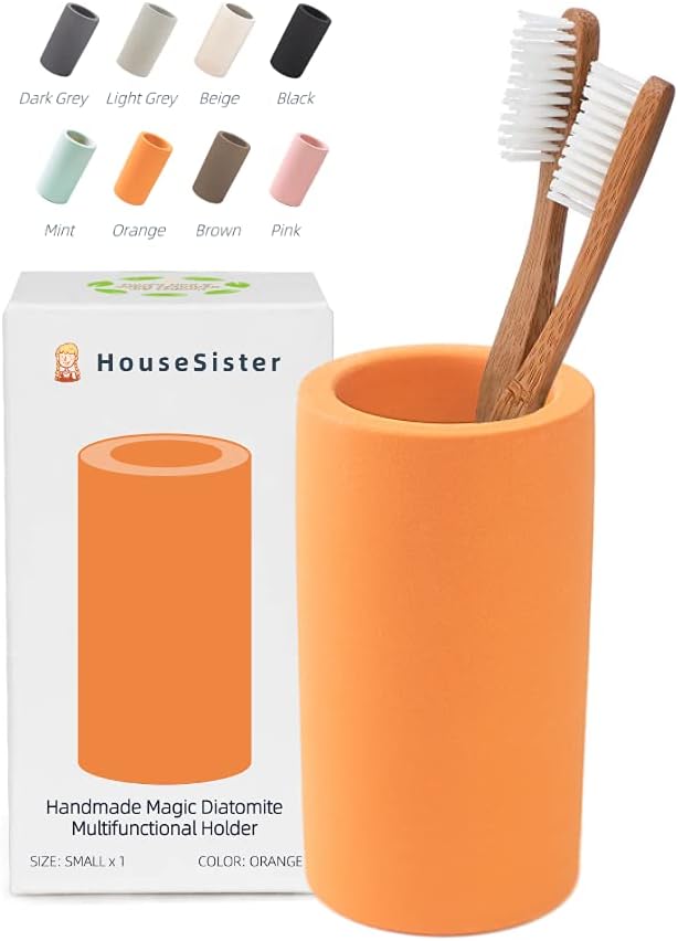 Fast-Drying Diatomite Toothbrush Holder by HouseSister