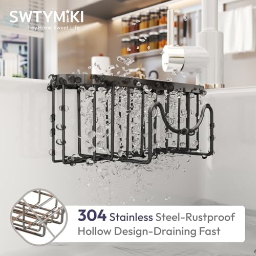 SWTYMIKI Sponge Holder for Kitchen Sink - Image 4
