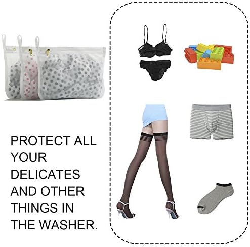 TENRAI Delicates Laundry Bags, Bra Fine Mesh Wash Bag - Image 6