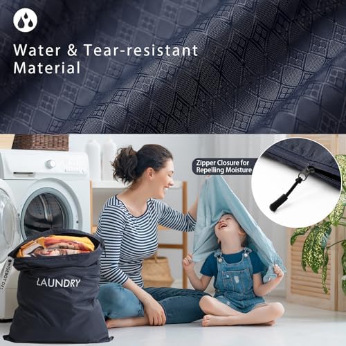 WiseBoy 2 Pack Laundry Bags, Travel Laundry Bag - Image 2