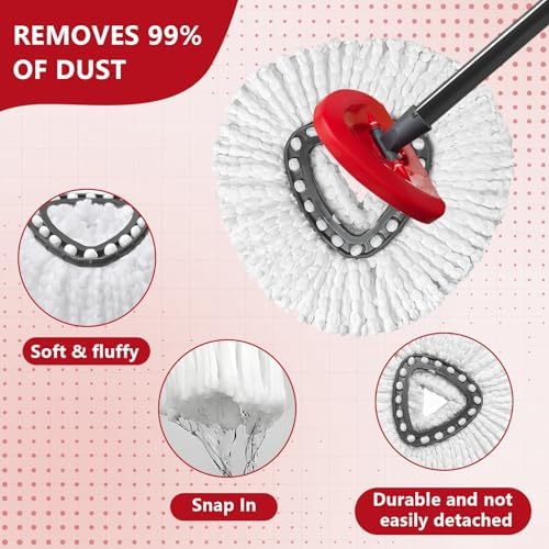Easywring 1-Tank System, Mop Replacement Heads - Image 5