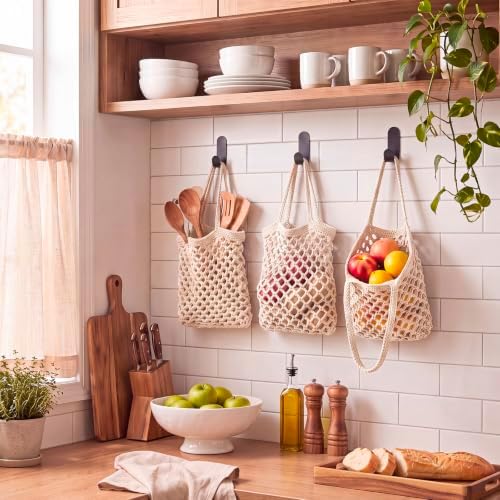 Honeydak 3 Hanging Baskets, Cotton Rope - Image 6