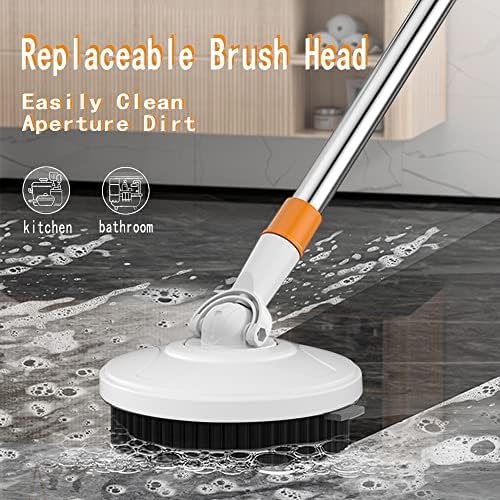 Spin Mop 61in Long Handle 5 Refills Large Floor Mop and Bucket Set System - Image 5