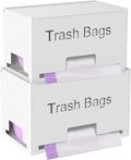 STWWO 2-Pack Trash Bag Holder Dispenser, Stackable Garbage Bag Dispenser | by STWWO