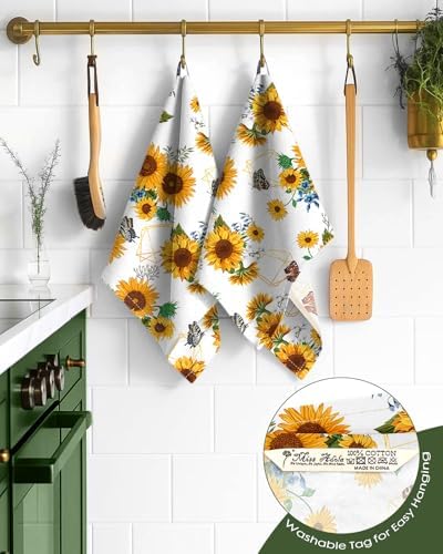 Miss Adola 150GSM Flour Sack Kitchen Towels Set of 2 - Image 3