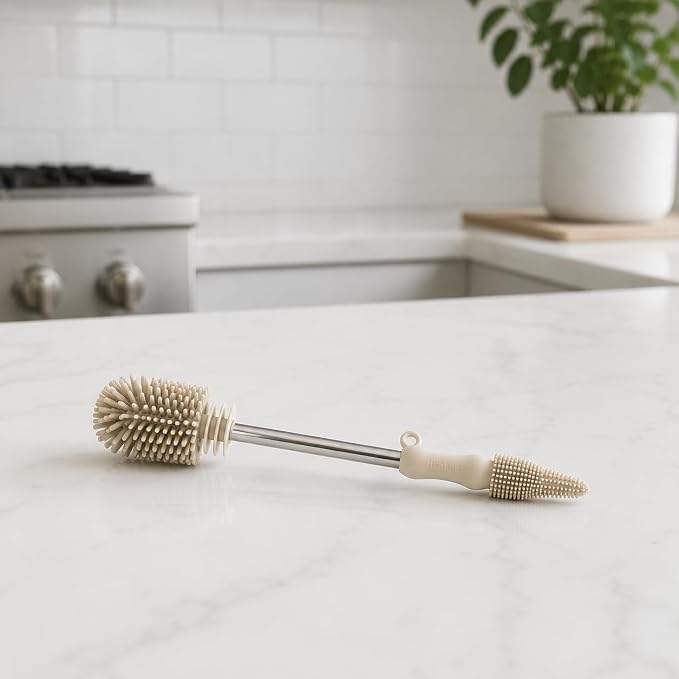 Haakaa Food-Grade Silicone Double-Ended Cleaning Brush | Household Cleaning - Image 2