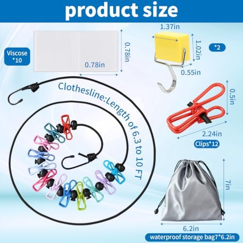 Magnetic Cruise Travel Clothes Line - Image 2