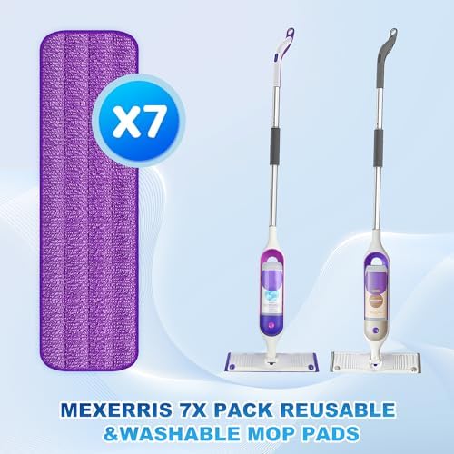 Washable Microfiber Mop Pads for Swiffer PowerMop: Wet Mop Refills 7 Pack - Image 2