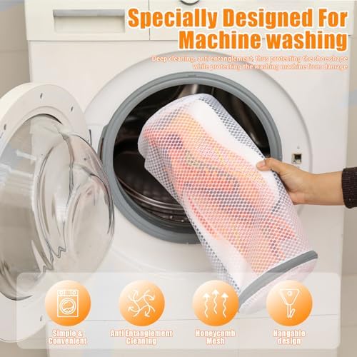 Kimmama Shoe Washing Machine Bag, Mesh Laundry Bags - Image 6