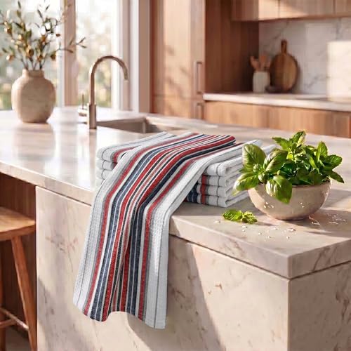 Urban Villa Kitchen Towels Cotton Dish Towels 20”x30” White - Image 6