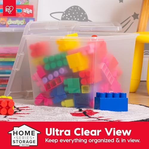 IRIS USA 4-Pack 36 Qt Storage Bins - Image 4
