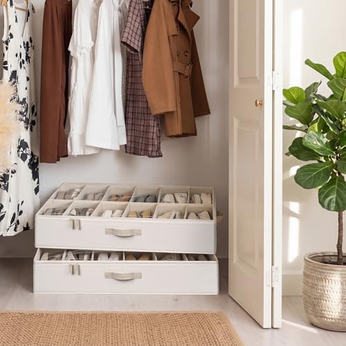 StorageWorks Underbed Shoe Storage Organizer, Fits up to 24 Pairs - Image 5