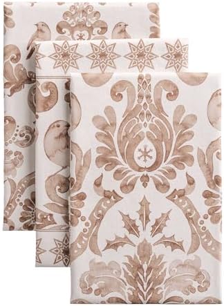 Maison d' Hermine Kitchen Towels Set of 3 Reusable 100% Cotton 27.50" x 20" by MaisondHermine