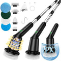Shower Scrubber with Long Handle, Shower Cleaner Brushes by CTMAST
