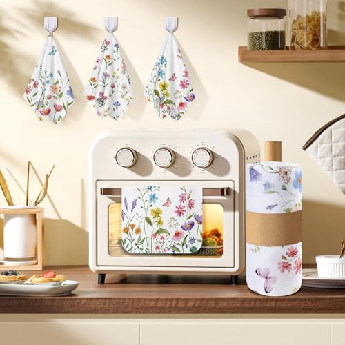 IANFEPH 36 Pcs Reusable Paper Towels Roll Paperless Cotton Cloth 9.8" X 11" - Image 5