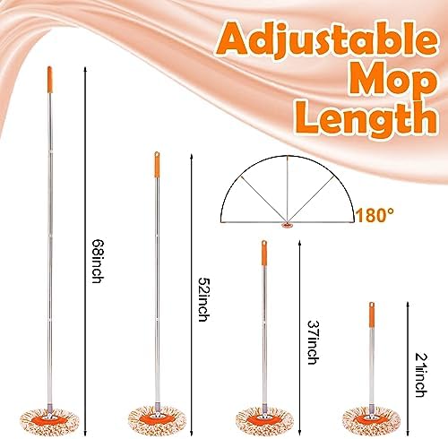 Keyloland Wall Mop, Primium 68” Wall Cleaner, High-Quality Baseboard Cleaner - Image 6
