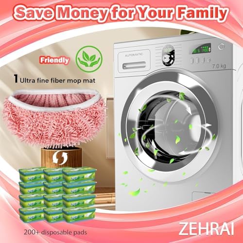 6Pcs Reusable Microfiber Mop Pads Compatible - Image 7