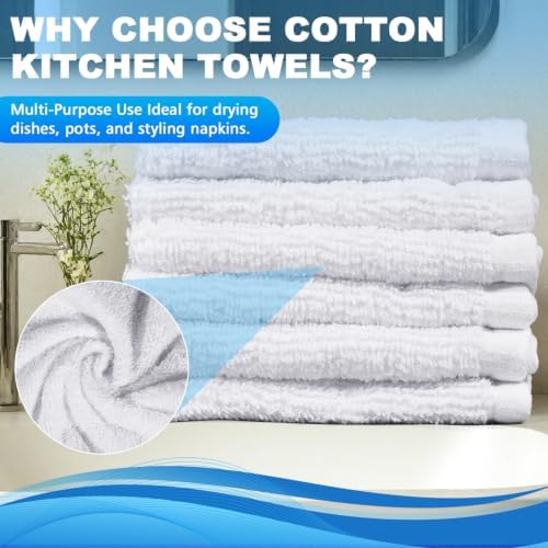 Washcloths Set, 12x12 Inch - Image 4
