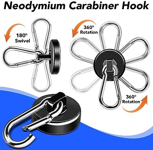 LOVIMAG Magnetic Hooks 70 LBS Strong Magnets Cruise 12Pack Magnet - Image 5