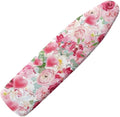 Pink Rose Flower Ironing Board Cover Watercolor Valentine's Day Roses 15x 54 by Daulesho