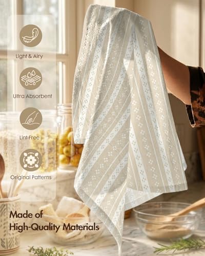 Miss Adola 2 Pack 150GSM Flour Sack Kitchen Towels - Image 3
