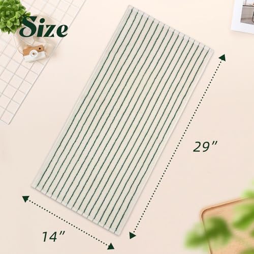 Jacquotha Green Striped Hand Towels - Image 6