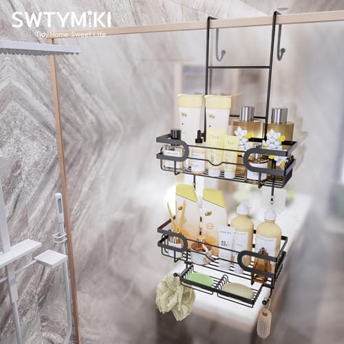 SWTYMIKI Over the Door Shower Caddy Hanging - Image 2