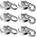 LOVIMAG Magnetic Hooks 70 LBS Strong Magnets Cruise 6Pack Magnet by LOVIMAG
