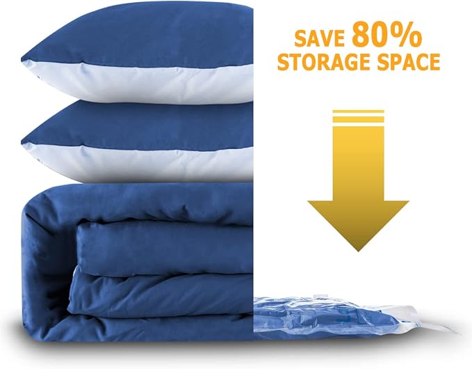 MEIQIHOME Vacuum Storage Bags, Space Saver Sealer Bags, Vacuum seal bags - Image 3