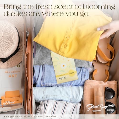 Daisy Scented Sachets Pack of 3, Spring and Summer - Image 4