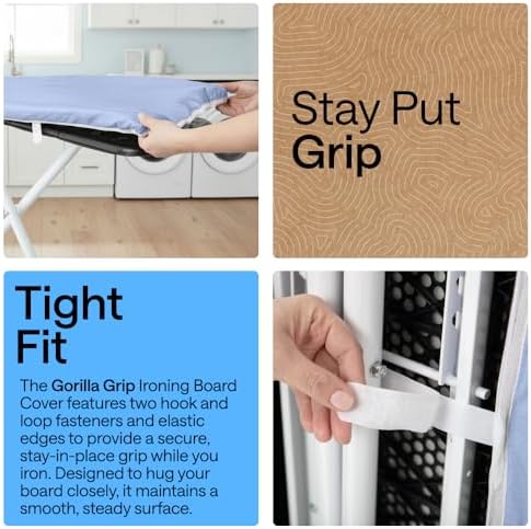 GORILLA GRIP Padded Ironing Board Cover - Image 3