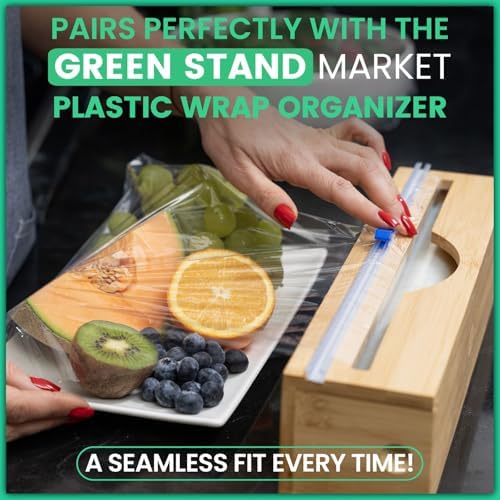 Compostable Plastic Wrap for Food Refill Roll, 400 Sq Ft, ASTM D6400 - Image 6