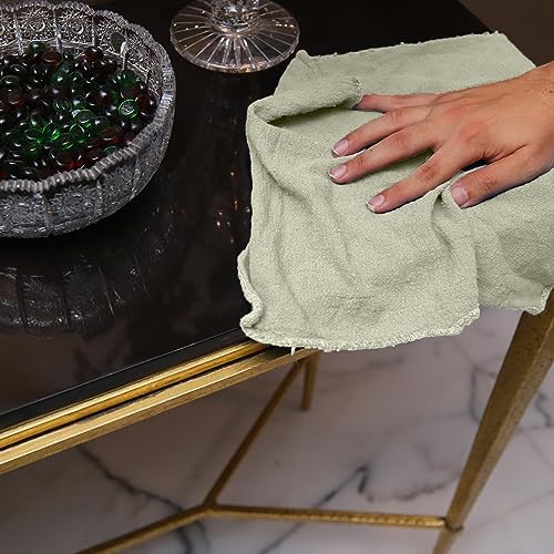 Avalon Towels Cotton Shop Rags – Size 12x14 Inches Cleaning Rags – Absorbent - Image 5