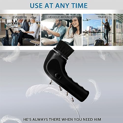 Electric Shoe Cleaner Brush, Electric Shoe Polisher Brush Shoe Shiner Dust - Image 7