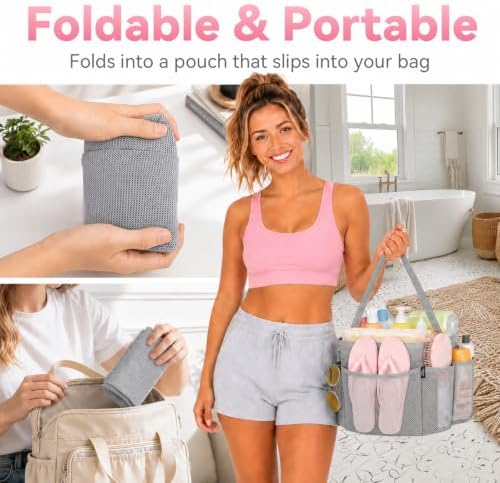 YASONIC Mesh Shower Caddy Portable - Image 2